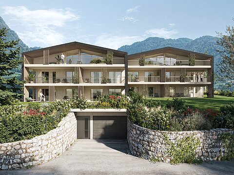 Exklusive Neubau Wohnanlage in Meran - Obermais